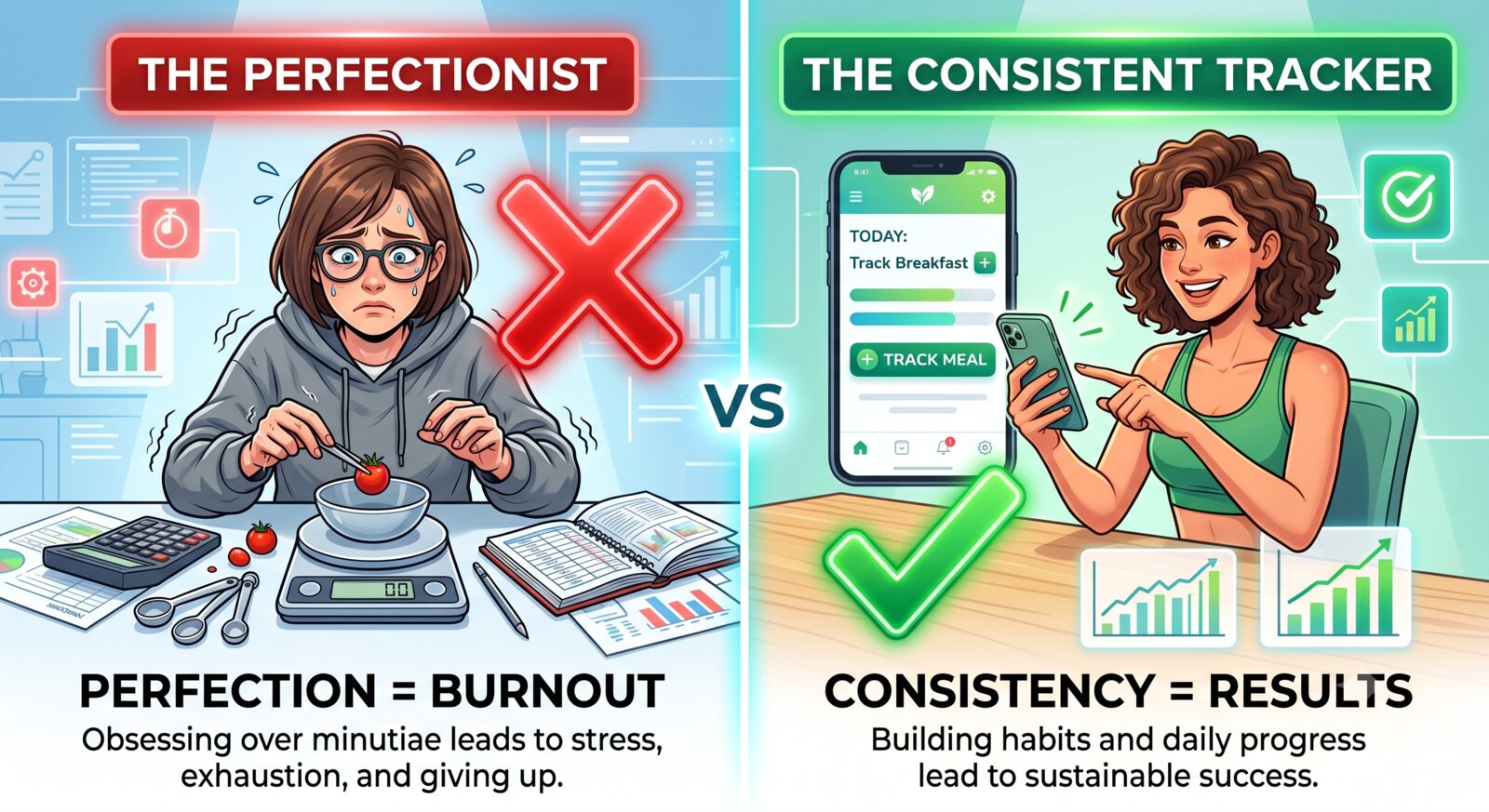 The Science of Slimming Down: Why Consistency Trumps Perfection in Calorie Tracking